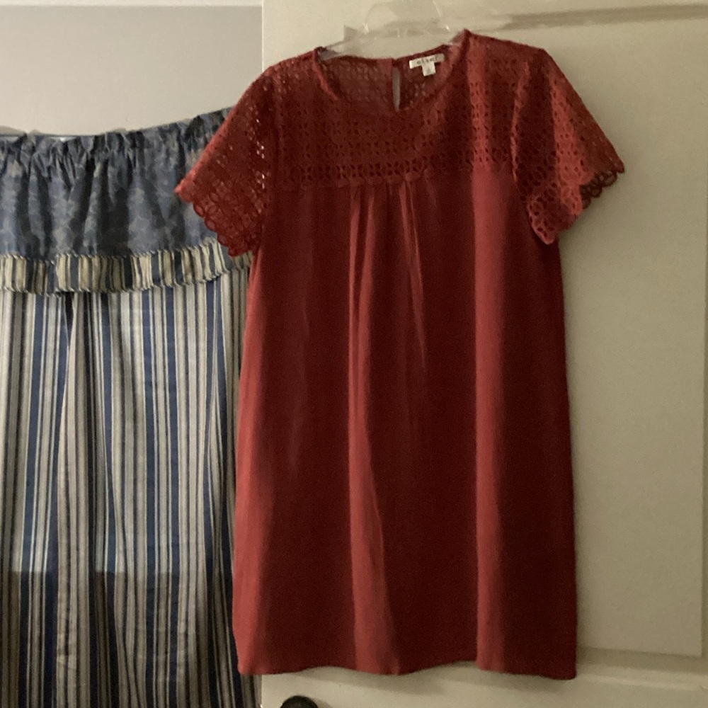 Miami Terracotta Lace Detail